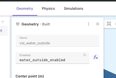Enabled field with a variable expression