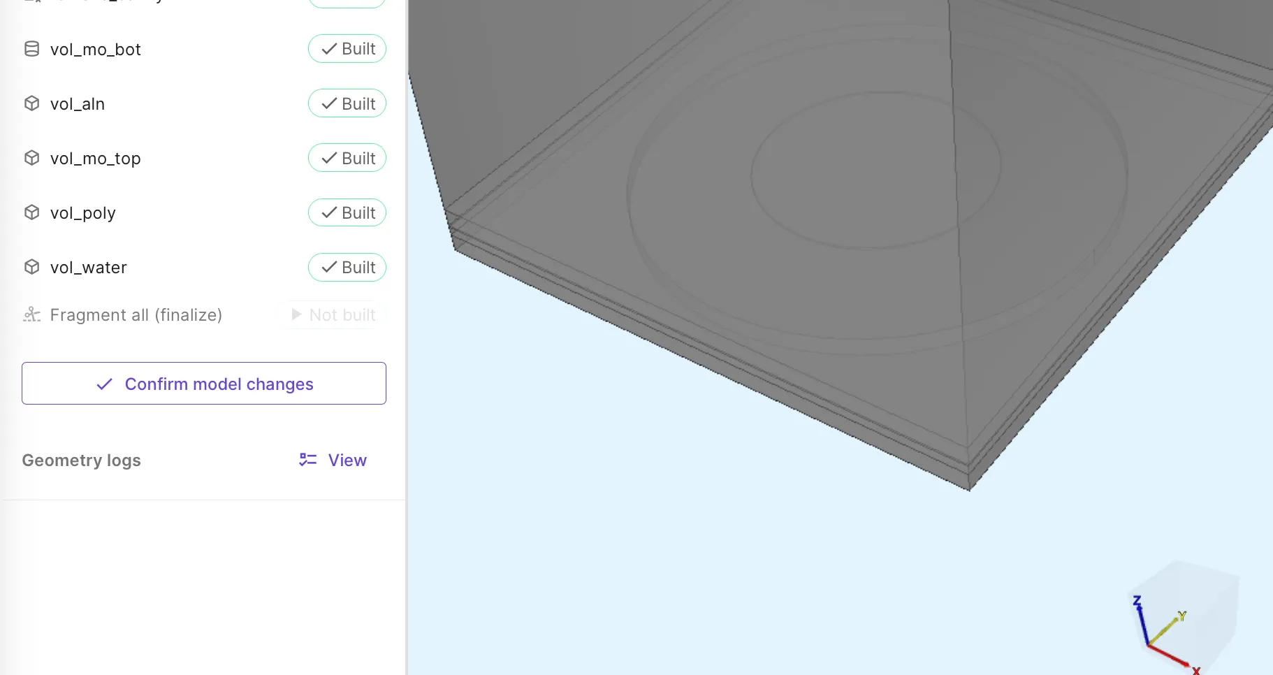 Layer boxes added