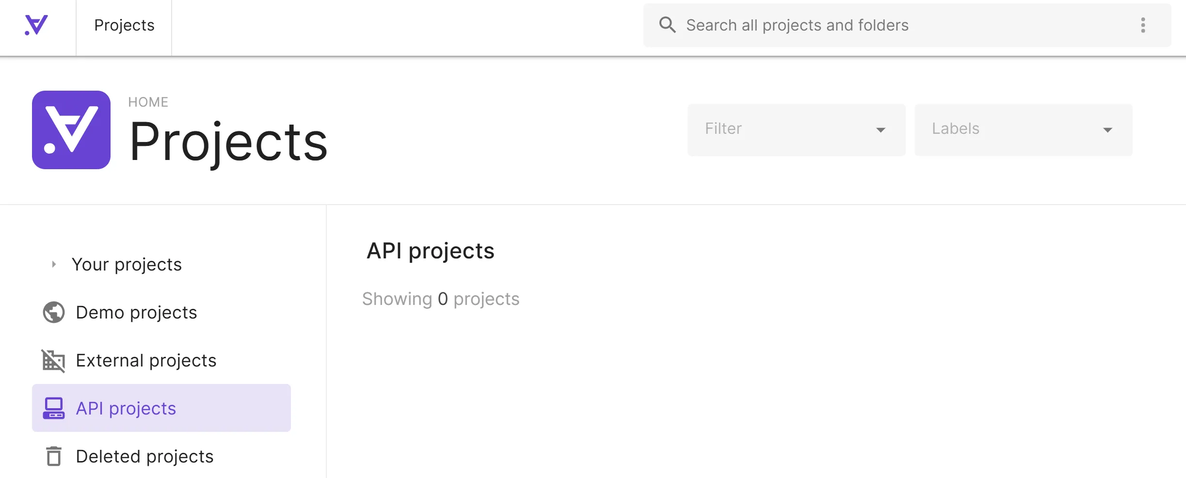 API Projects group