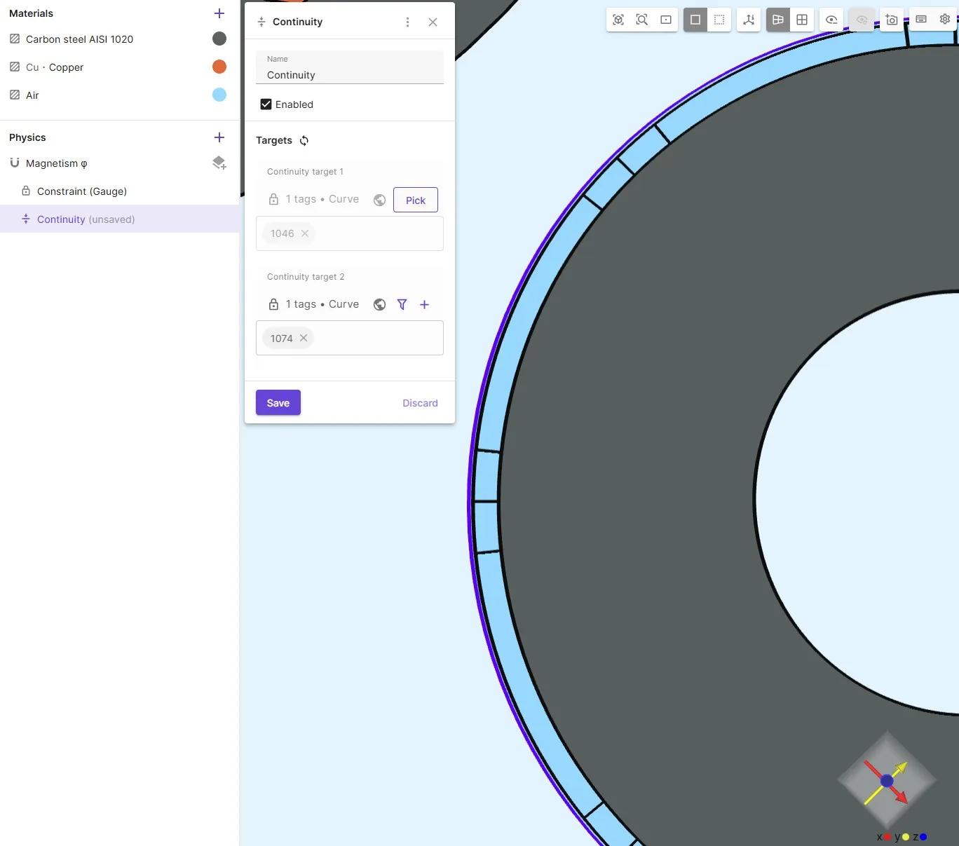 Rotor Continuity