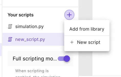 Select add from library
