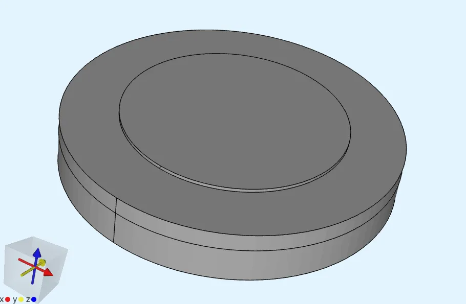 single PMUT disc