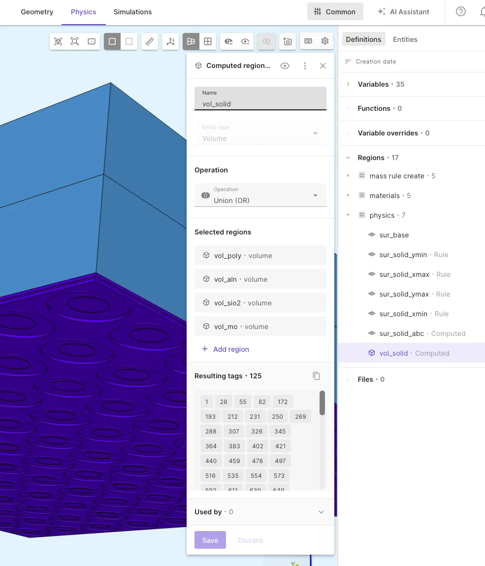 Computed region vol_solid
